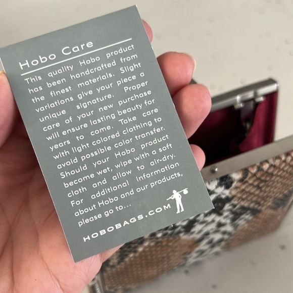 Snake Print Hobo Bag - Picture 8 of 8